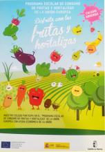 Reparto de frutas y hortalizas. Curso 2020-21