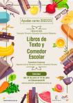 El día 24 de junio comienza el plazo ordinario para solicitar las ayudas de materiales curriculares y comedor escolar para el curso 2022-23.ar
