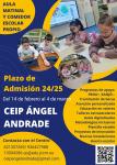 El plazo de admisión 2024-25 será desde el 14 de febrero hasta el 4 de marzo
